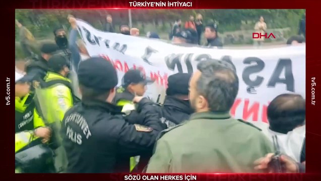 İstanbul Okmeydanı'nda yürüyen ikinci gruba da polis müdahalesi