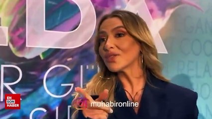 Ünlü şarkıcı Hadise'den samimi açıklamalar