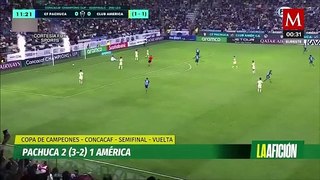 Pachuca derrota al América y es el primer finalista de la Concachampions 2024