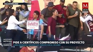 Bitácora electoral: Sheinbaum con científicos, Gálvez en Mazatlán y Álvarez en San Luis Potosí