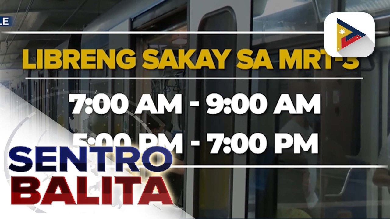 MRT-3 at LRT-2, may alok na libreng sakay ngayong Labor Day