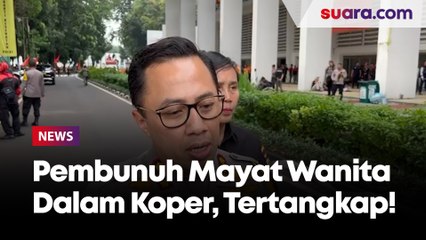 Tertangkap! Pembunuh Mayat Wanita Dalam Koper di Bekasi Ternyata Kabur ke Palembang