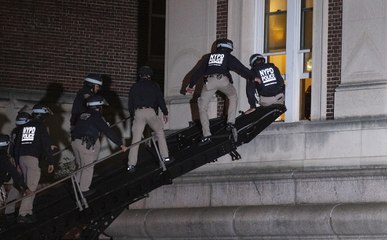 Más de 100 detenidos tras irrupción policial en Universidad de Columbia