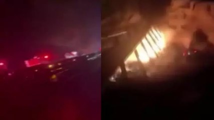 Çin’de otoyol çöktü, en az 19 kişi hayatını kaybetti