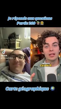 Je réponds aux questions pt 209 (carte géographique) ‍