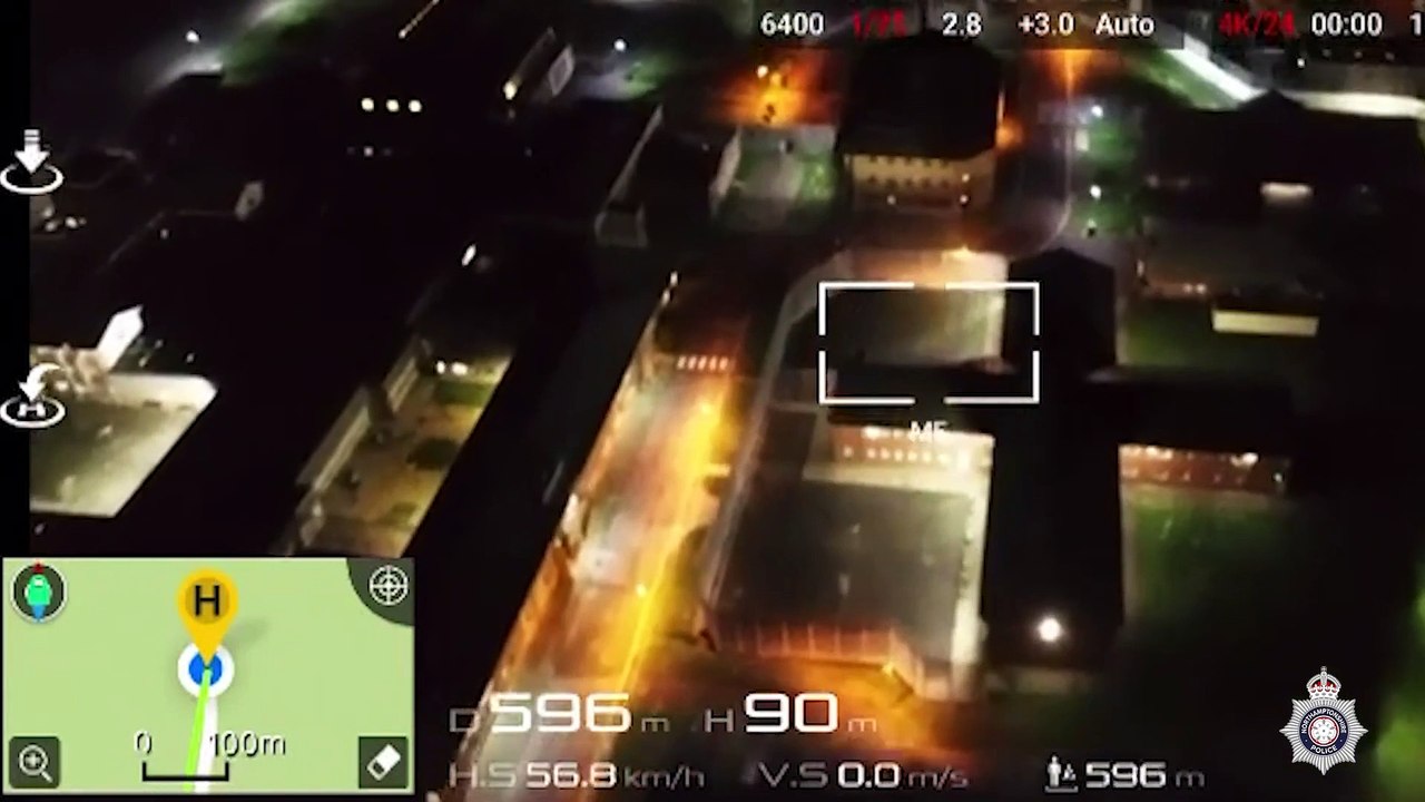 Couple jailed for using drones to smuggle drugs and mobiles into UK prisons