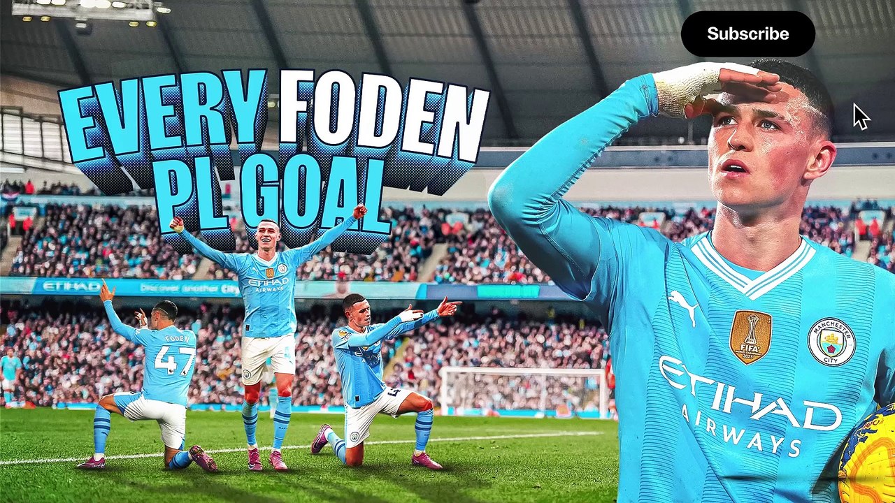 EVERY PREMIER LEAGUE GOAL - Phil Foden's 50 (and 51) for Manchester City