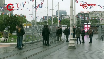 Taksim'de 1 Mayıs Kutlamalarına Sıkı Güvenlik Önlemleri 🚧