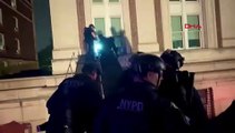 Columbia Üniversitesi'ne polis baskını: Çok sayıda öğrenci gözaltına alındı