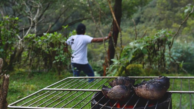Goat Spleen | Forest cooking