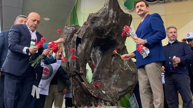 Kazancı Yokuşu'nda 1 Mayıs anması