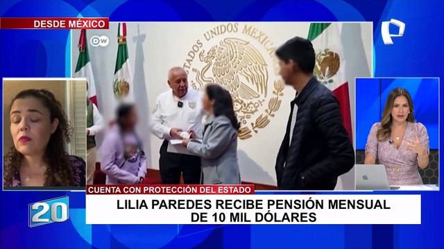 Diputada mexicana da detalles de la pensión de 10 mil dólares mensuales que recibe Lilia Paredes