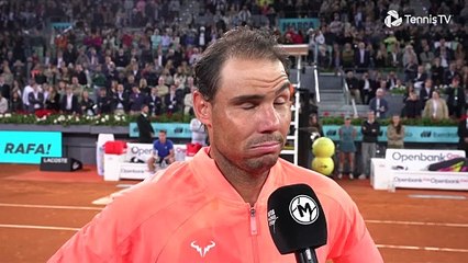 Rafael Nadal's Farewell Ceremony At The Mutua Madrid Open ❤️