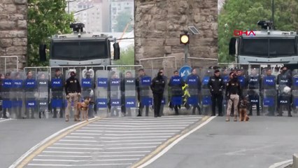 Bozdoğan Kemeri'nin önünde gerginlik