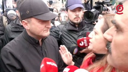 DİSK Genel Başkanı Arzu Çerkezoğlu Saraçhane'de