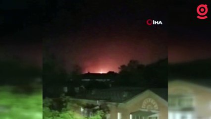 Ukrayna’dan Rusya’ya dron saldırısı: Rafineride yangın çıktı