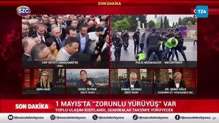 Polisten Taksim'de basını süpürün emri: Aşağılık bir ifade