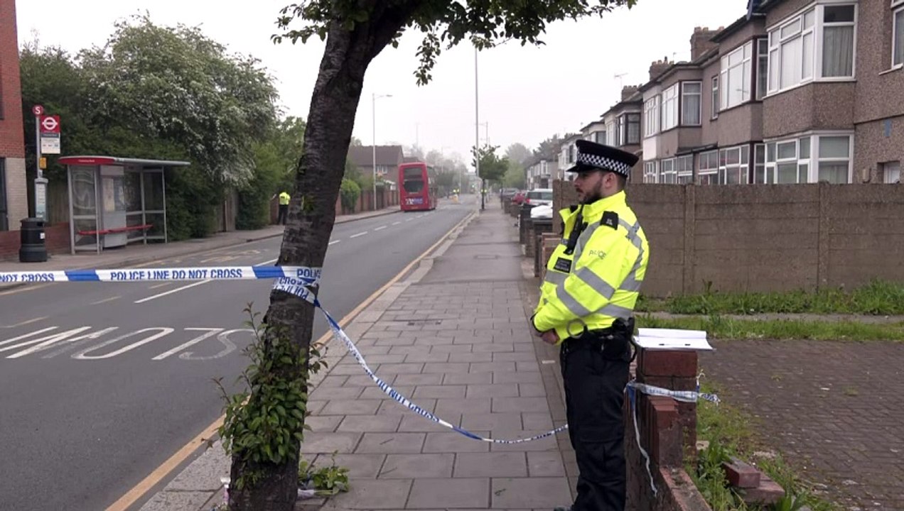 Murder suspect remains in hospital after sword rampage