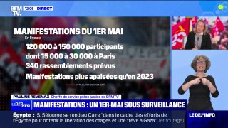 1er-Mai: 120.000 à 150.000 manifestants prévus dans toute la France