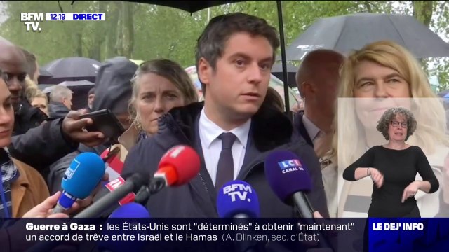 La fin de l'Europe, c'est l'instabilité financière, monétaire et à nos frontières assure Gabriel Attal