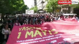 CHP İzmir'de 1 Mayıs yürüyüşü düzenledi