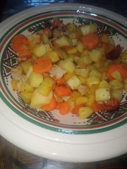 Poêlée Chorizo-Carottes et Pommes de terre #AirFryer (N°5)