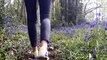 Beautiful bluebells walk opens to the public at Essington Farm, Wolverhampton.