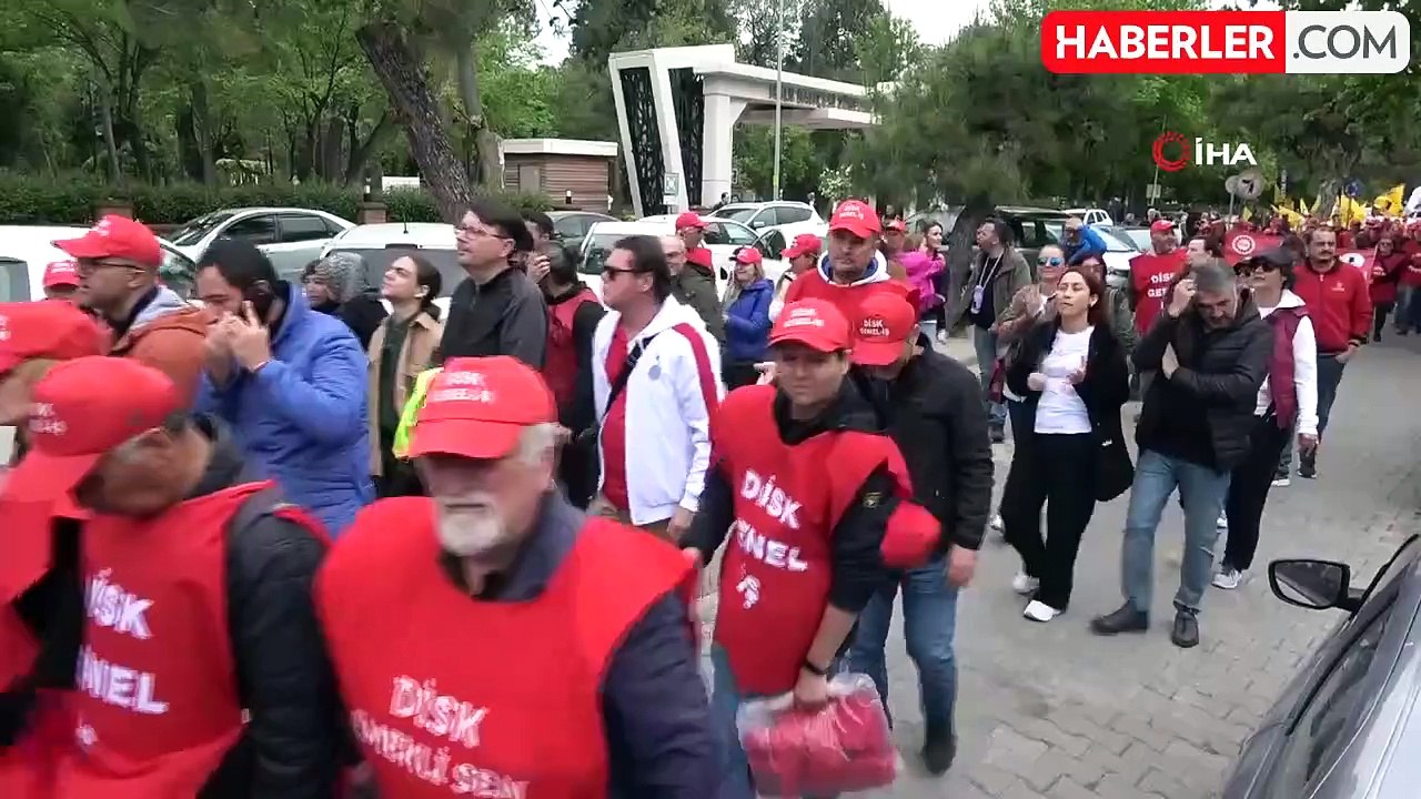 Çanakkale'de 1 Mayıs coşkuyla kutlandı