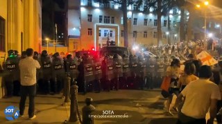 Georgien: Polizei geht hart gegen pro-europäische Demonstranten vor