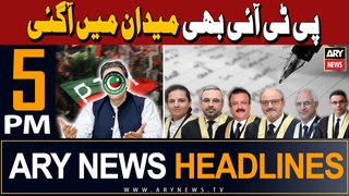 ARY News 5 PM Headlines | 1st May 2024 | IHC Judges' Letter - PTI's Reaction