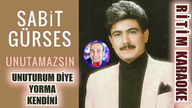 Unuturum Diye (Unutamazsın) - Sabit Gürses ✩ Ritim Karaoke Orijinal Trafik (Kürdili Hicazkar Düyek)