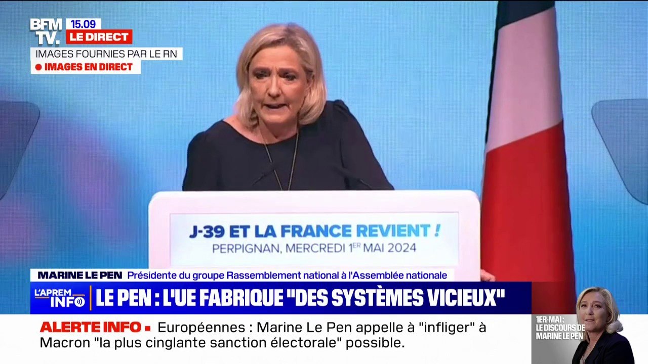 Marine Le Pen veut "éradiquer le trafic d'êtres humains en traquant les passeurs, en condamnant les ONG qui sont leurs complices" affirme Marine Le Pen