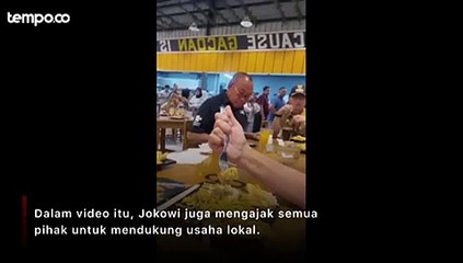 Jokowi Ngevlog Makan Mie Gacoan di NTB, Mengeluh Kepedasan