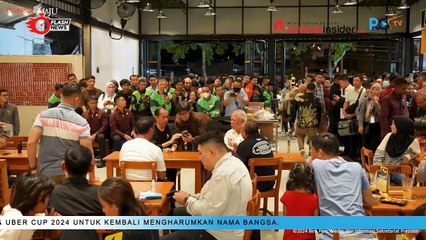 PRESIDEN JOKOWI SANTAP MIE GACOAN DAN SAPA WARGA MATARAM