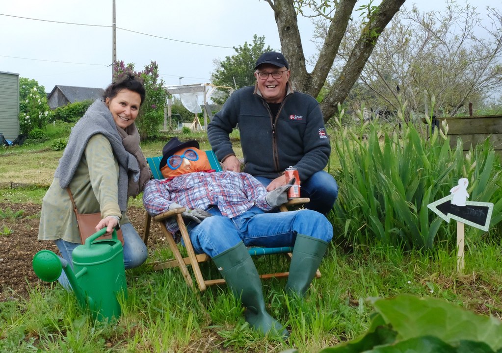 Un concours d'épouvantails à Évreux