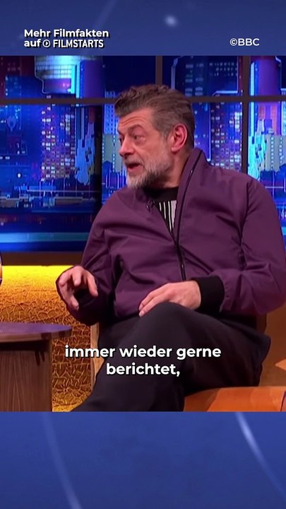 Andy Serkis verrät: Daher kommt die Idee zu Gollums Stimme!