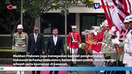 Pak Menhan RI Dapat Tamu Nih, Siapa ya?
