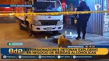 Extorsión azota Independencia: detonan explosivo cerca a negocio de bebidas alcohólicas