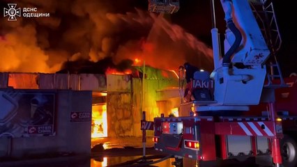 Ataque ruso con misiles deja una decena de heridos en Odesa