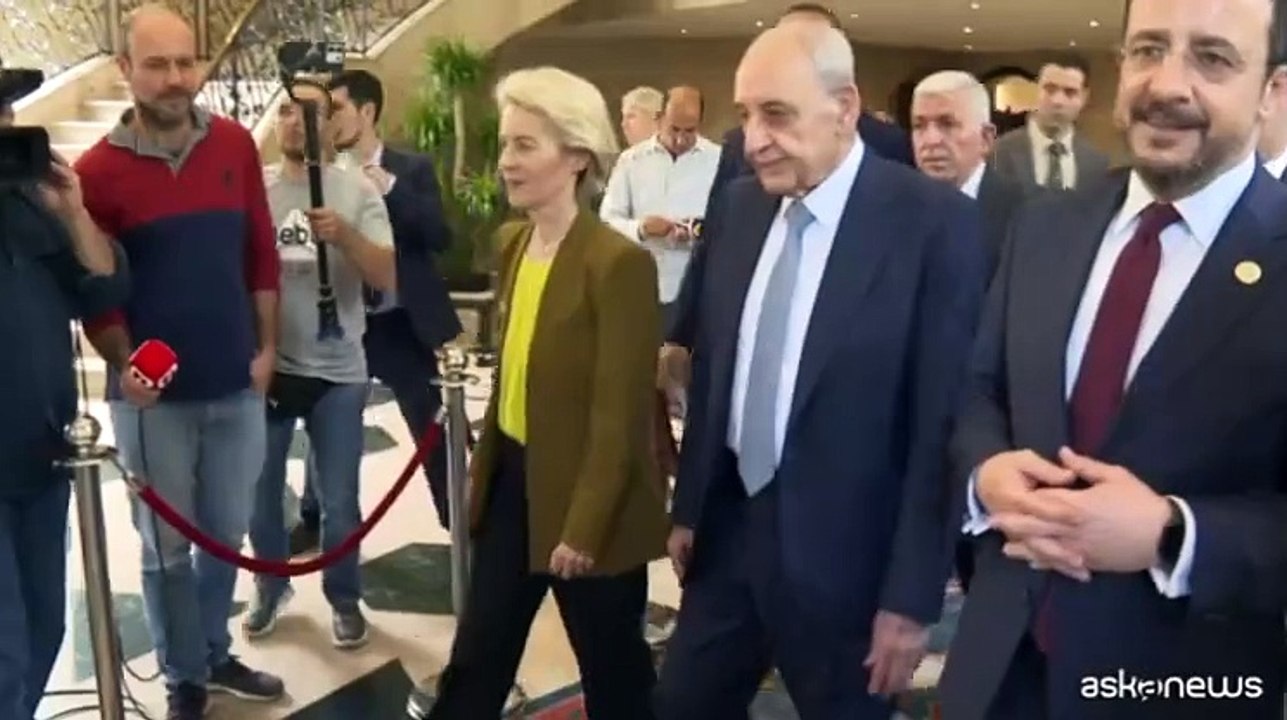 Von der Leyen annuncia un miliardo di euro in aiuti al Libano