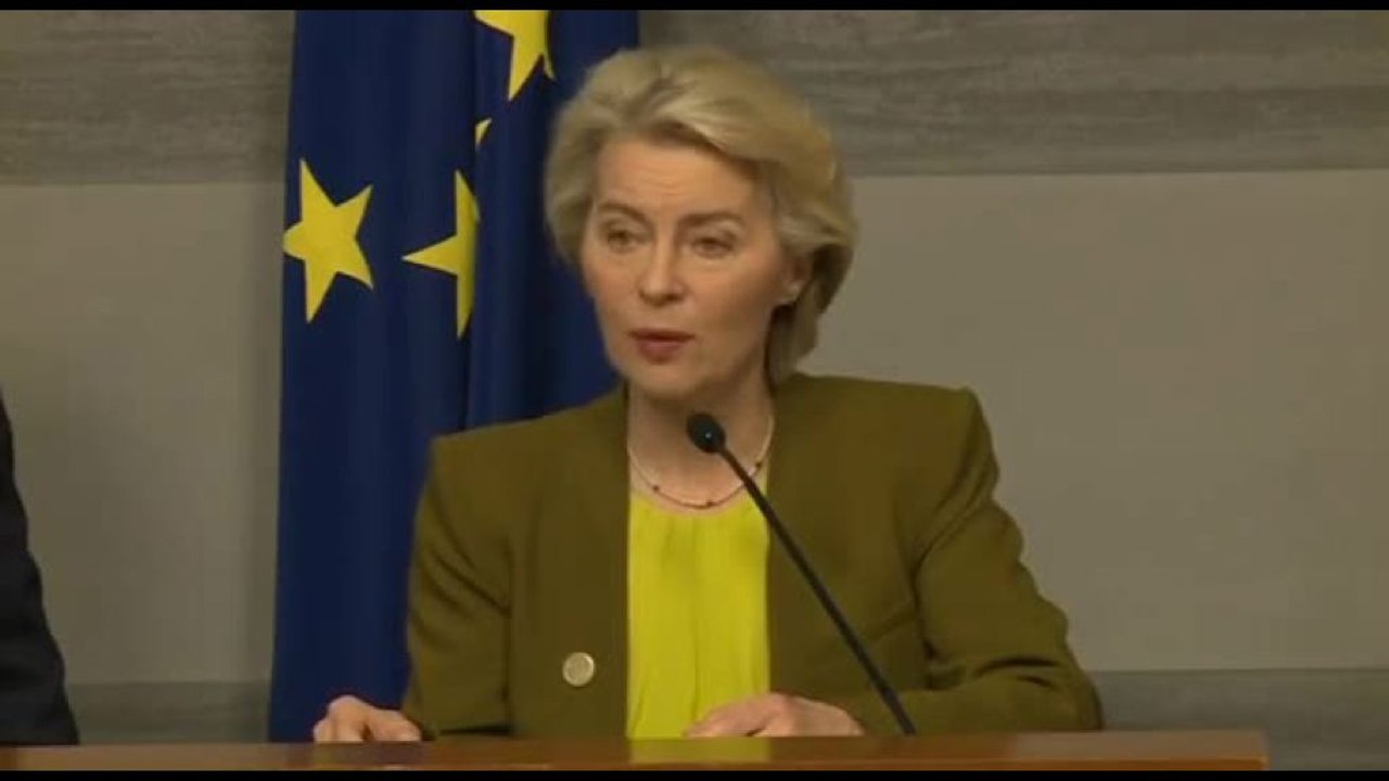 Von der Leyen annuncia un miliardo di euro in aiuti al Libano