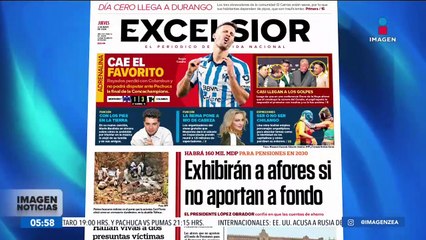 Primeras planas de los periódicos | 2 de mayo de 2024