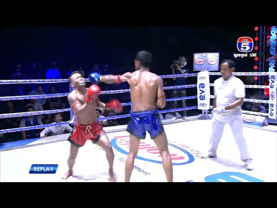 ប្រដាល់ គុនខ្មែរប៉ុស្តិ៍លេខ៥ គូរពិសេសទី១ ហេង សារ៉ាន់ Vs រិទ្ធ ចៅចិត្ត