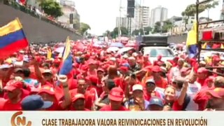 Venezolanos celebraron las reivindicaciones laborales que garantizan bienestar y estabilidad