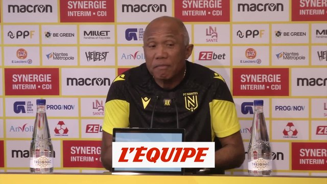 Kombouaré : « Brest est à sa place » - Foot - L1 - Nantes