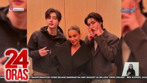 Anne Curtis, nakasabay sa elevator ang 2 members ng kpop group na Enhypen | 24 Oras