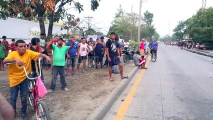 Joven «delivery» no pudo entregar su pedido; otro conductor se lo impidió | Móvil Emergencia SPS