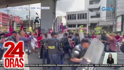 24 Oras Part 1: Girian sa rally, minimum wage review, at iba pa