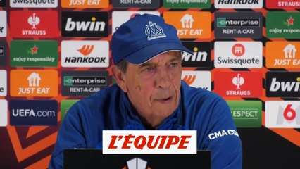 Gasset : « Une ville entière joue cette demi-finale » - Foot - C3 - OM