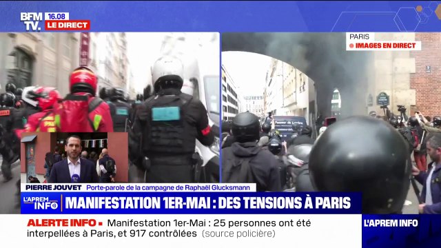 Raphaël Glucksmann empêché de participer à une manifestation: Nous ne baisserons pas la tête , réagit Pierre Jouvet, le porte-parole de la campagne de la tête de liste PS